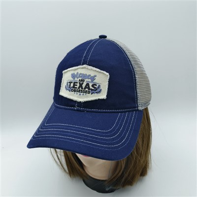 Arddull Chwaraeon Campws Cap pêl fas rhwyll unrhywiol